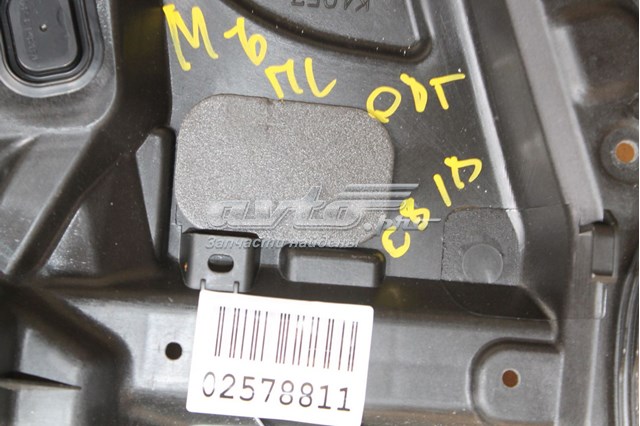 Mechanizm podnoszenia szyby drzwi przednich prawych Mazda 3 sedana (BL) (2009 - 2013) cena, od 57,62 USD