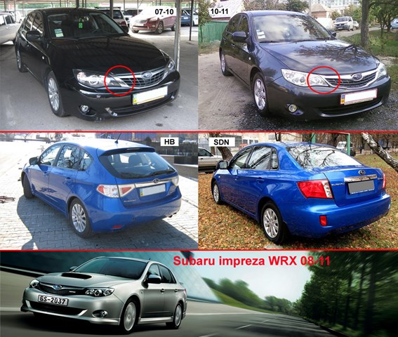  Atrapa chłodnicy Subaru Impreza 3