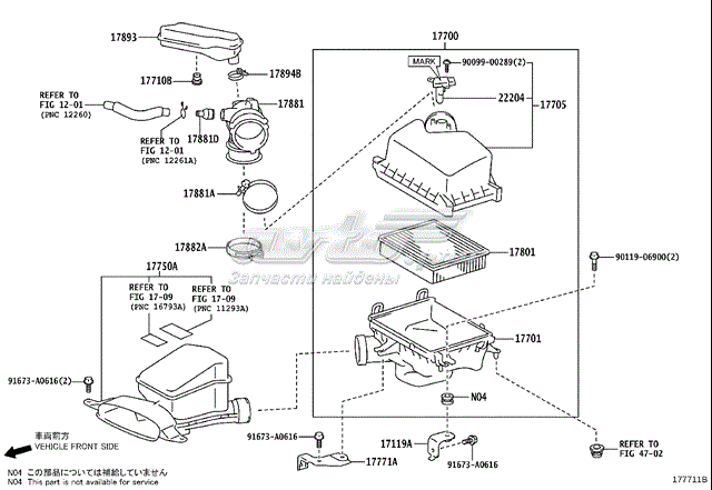 Do koszyka 1775036031 Toyota 