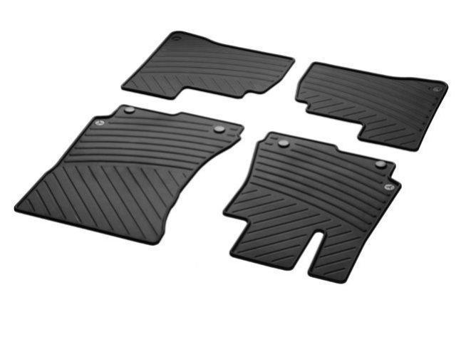 Do koszyka B67812039 Mercedes Dywaniki przód+tył, komplet