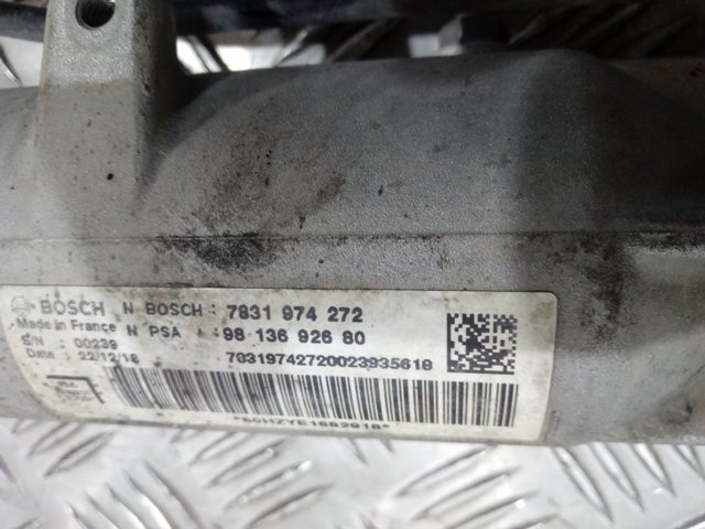 Listwa kierownicza (maglownica) 9813692680 Peugeot/Citroen