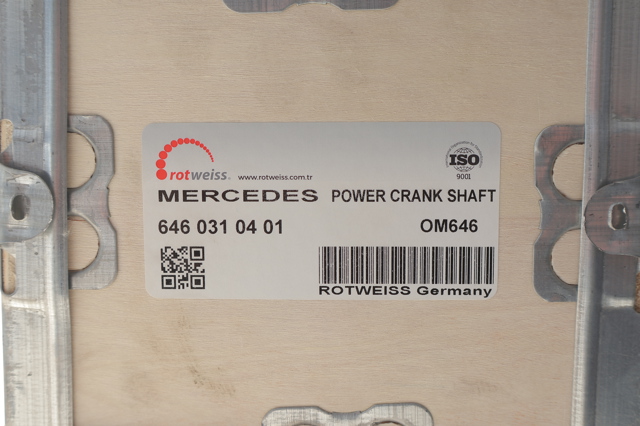 Do koszyka 6460310401 Rotweiss Wał korbowy silnika