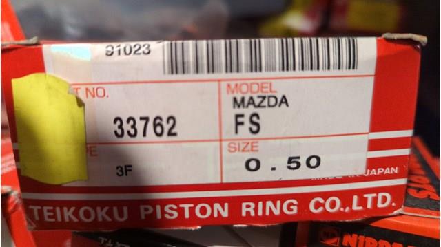 33762050 TPR Pierścienie tłokowe komplet na silnik, 2. naprawa (+0,50)