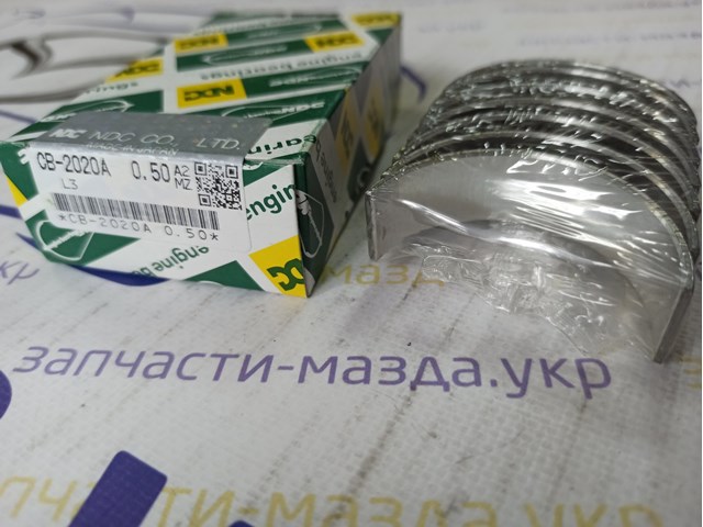 CB2020A050 NDC Panewki korbowodowe wału korbowego, zestaw, 2. naprawa (+0,50)