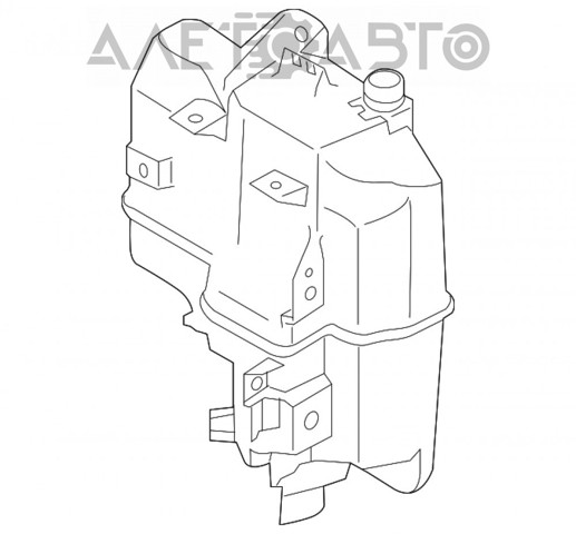 K03167481 Mazda Zbiorniczek spryskiwacza szyb