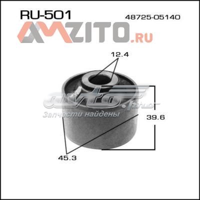 Silentblock czopu tylnego Masuma RU501 cena, od 9,56 USD