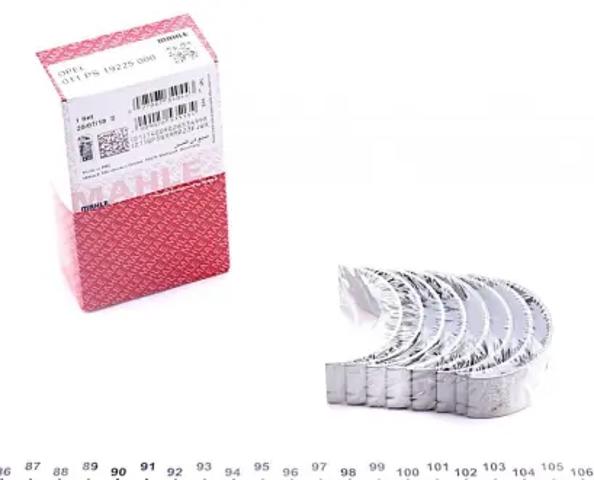 Panewki korbowodowe wału korbowego, zestaw, standardowe (STD) Mahle Original 011PS19225000
