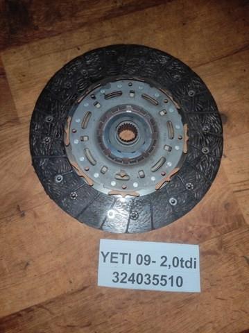 Do koszyka 324035510 VAG Tarcza sprzęgła