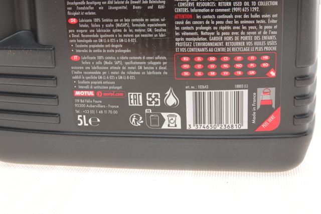 Olej do silnika Motul 860051 cena, od 71,13 USD