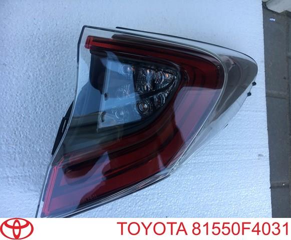 Lampa zespolona tylna prawa zewnętrzna Toyota 81550F4031 cena, od 228,14 USD