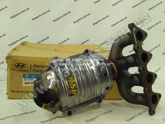 Konwerter-katalizator 2851026BB0 Hyundai/Kia