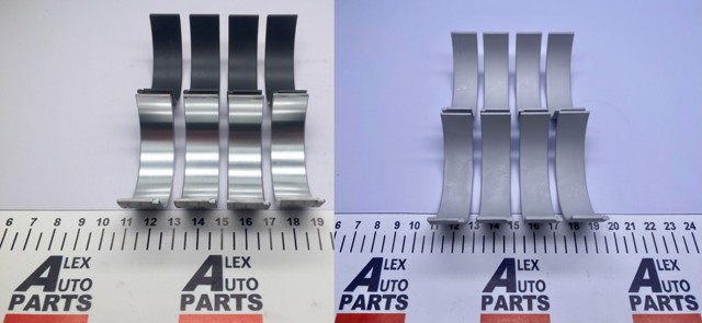 Panewki korbowodowe wału korbowego, zestaw, 1. naprawa (+0,25) Mazda 3 sedana (BM, BN) (2013 - 2019) cena, od 59,60 USD