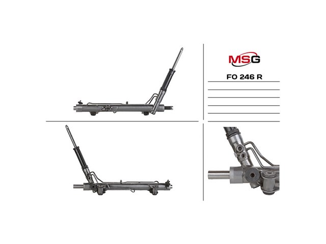 FO246R MSG Rebuilding Listwa kierownicza (maglownica)