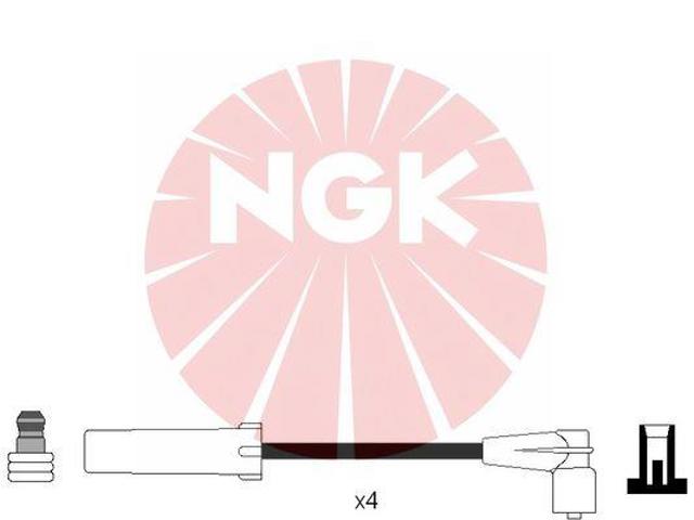 RCLD1203 NGK Zestaw przewodów wysokiego napięcia