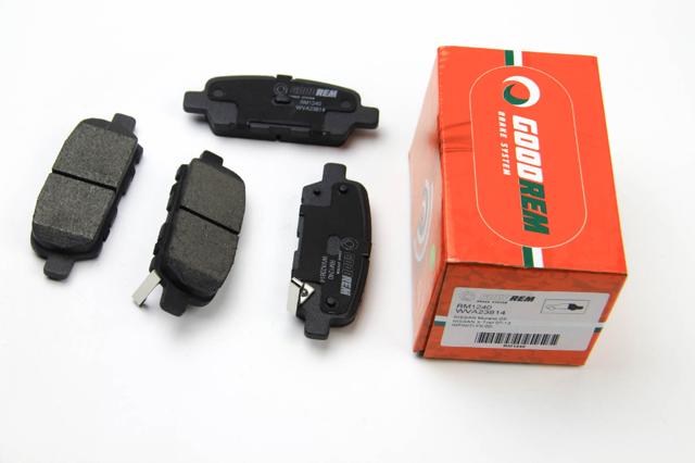 RM1240 Goodrem Okładziny (klocki) do hamulców tarczowych tylne