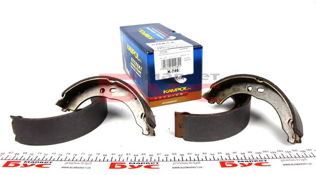 Klocki hamulca ręcznego K746 Kampol