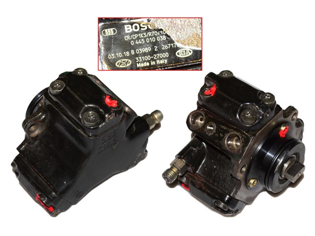 Pompa wtryskowa wysokiego ciśnienia 0445010038 Bosch