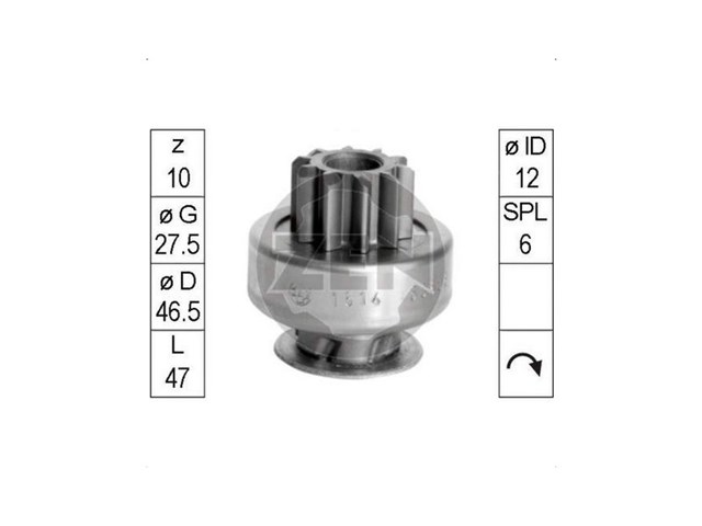 VW414NL00R MSG Rebuilding Listwa kierownicza (maglownica)