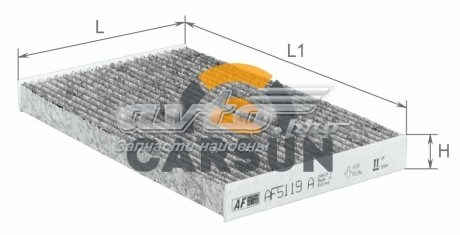 Filtr kabiny AF5119A Alpha Filter