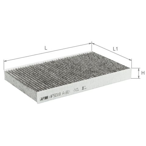 Do koszyka AF5018A Alpha Filter Filtr kabiny
