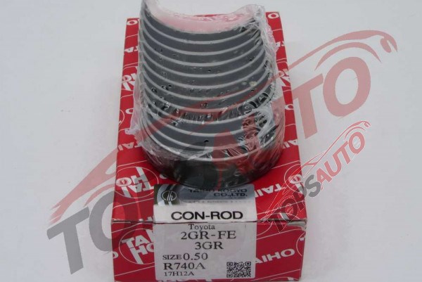 Panewki korbowodowe wału korbowego, zestaw, 2. naprawa (+0,50) Lexus IS sedana (E2) (2005 - 2013) cena, od 16,95 USD