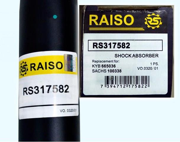 Amortyzator przedni Raiso RS317582 cena, od 29,48 USD