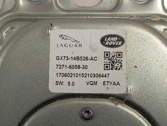 GX7314B526AC Land Rover Sterownik instalacji elektrycznej wnętrza