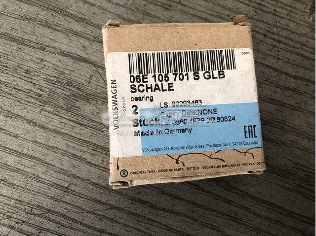 Panewki korbowodowe wału korbowego, zestaw, standardowe (STD) VAG 06E105701SGLB cena, od 41,52 USD