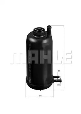 KL707D Mahle Original Filtr paliwa
