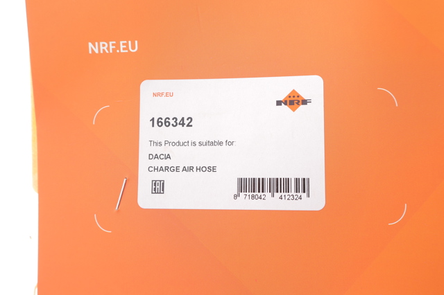 166342 NRF Wlot powietrza do filtra powietrza