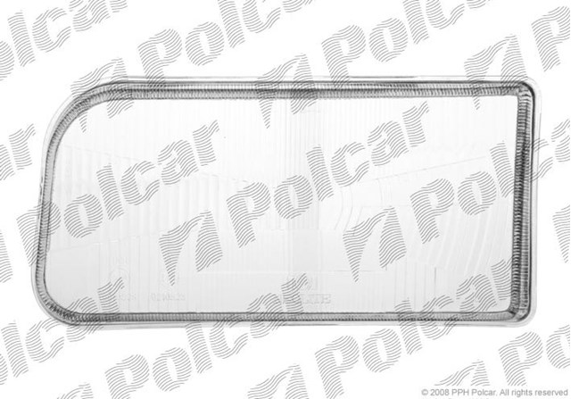 Do koszyka 9546121E Polcar Reflektor prawy