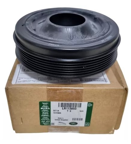 Koło pasowe wału korbowego LR113860 Land Rover