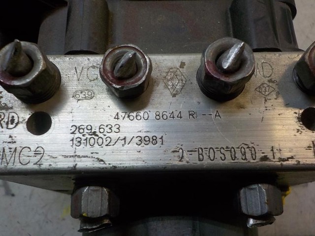 Sterownik ABS  hydrauliczny Renault (RVI) 476609404R