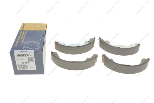 Klocki hamulcowe tylne bębnowe Kampol K890 cena, od 33,46 USD