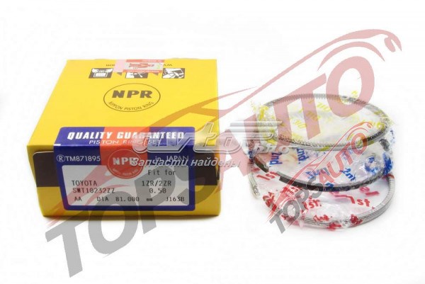 Pierścienie tłokowe komplet na silnik, 2. naprawa (+0,50) TPR 36036050