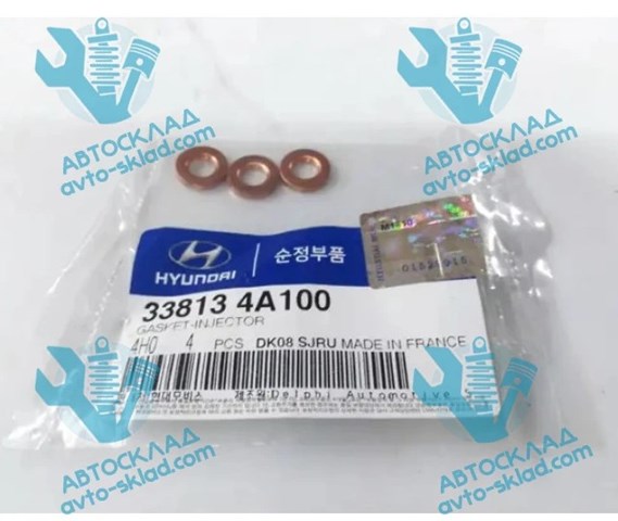 Pierścień uszczelniający wtryskiwacza 338134A100 Hyundai/Kia