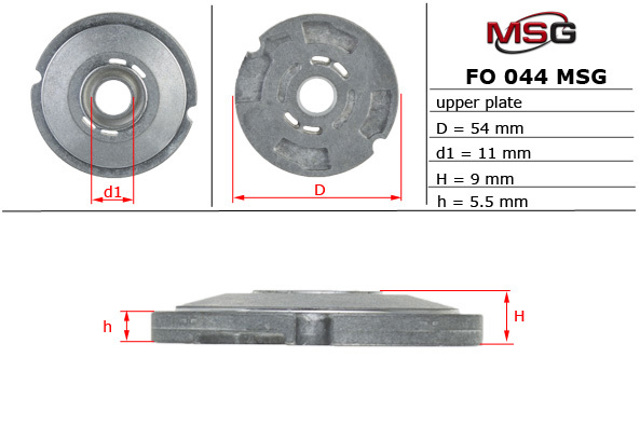 Zestaw naprawczy pompy wspomagania hydraulicznego do Ford Focus I DFW