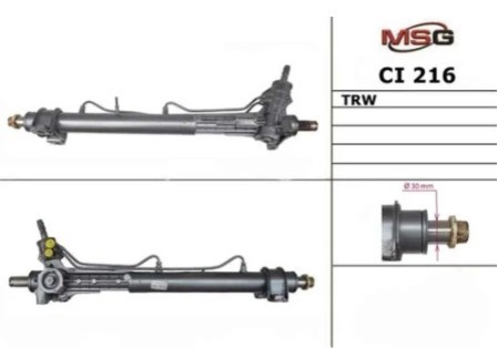 CI216 MSG Listwa kierownicza (maglownica)