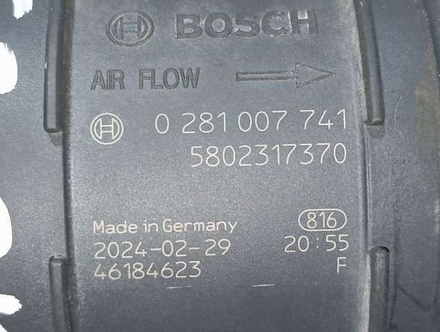 5802317370 Iveco Czujnik przepływu powietrza, przepływomierz powietrza M.A.F.