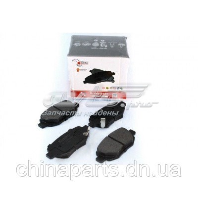 T213502080KM Kimiko Okładziny (klocki) do hamulców tarczowych tylne