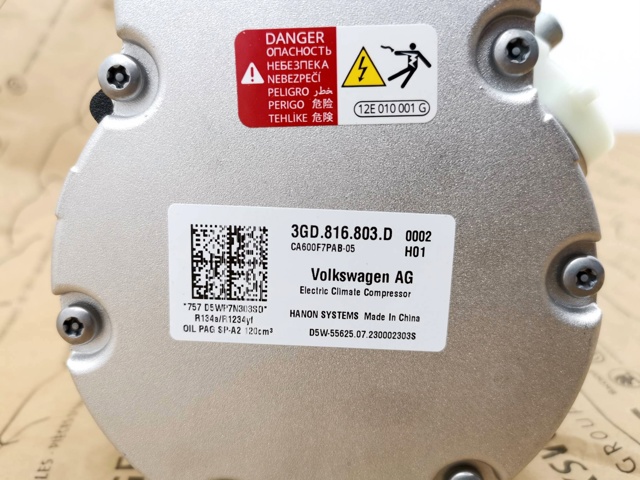 Do koszyka 3GD816803D VAG Sprężarka klimatyzacji