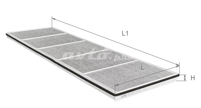 Filtr kabiny Alpha Filter AF5233A cena, od 30,75 USD