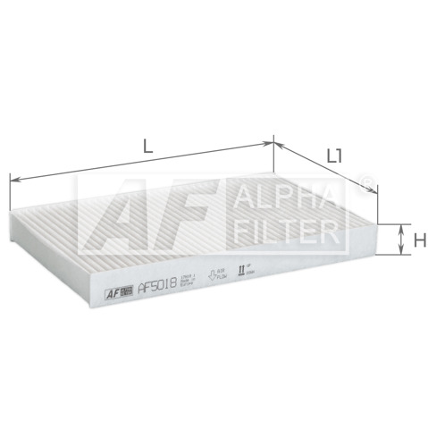 AF5018 Alpha Filter Filtr kabiny
