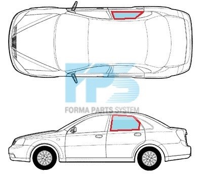 Szyba przednia do Chevrolet Lacetti  J200