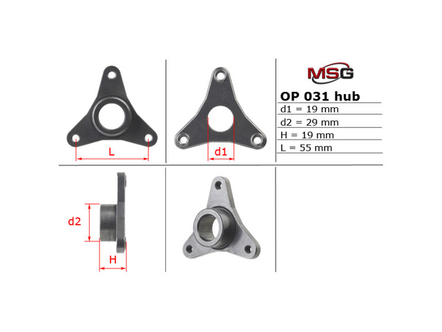  MSG OP031HUB