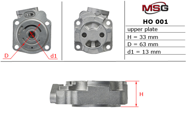  Zestaw naprawczy pompy wspomagania hydraulicznego Honda CR-V 3