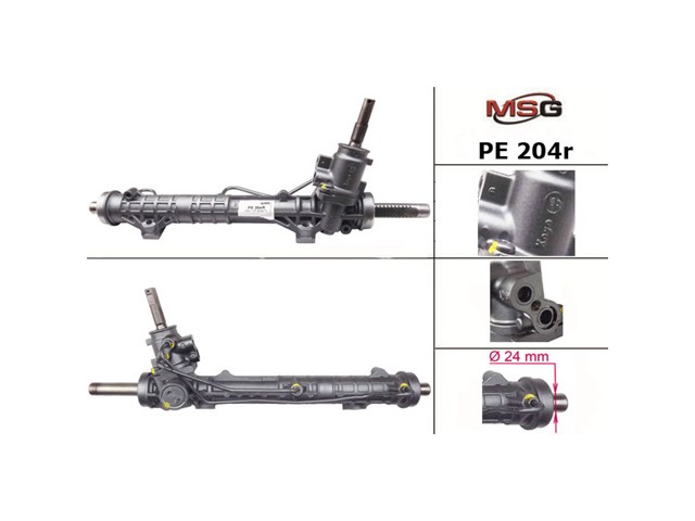 Listwa kierownicza (maglownica) MSG Rebuilding PE204R cena, od 264,37 USD