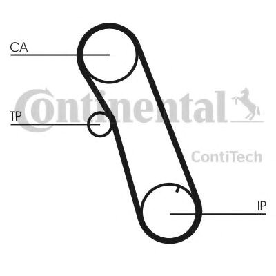 Pasek rozrządu Continental/Siemens CT616 cena, od 13,78 USD