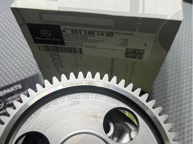 A6511801400 Mercedes Pompa oleju