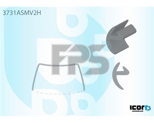 Uszczelka szyby przedniej do Ford Transit IV E